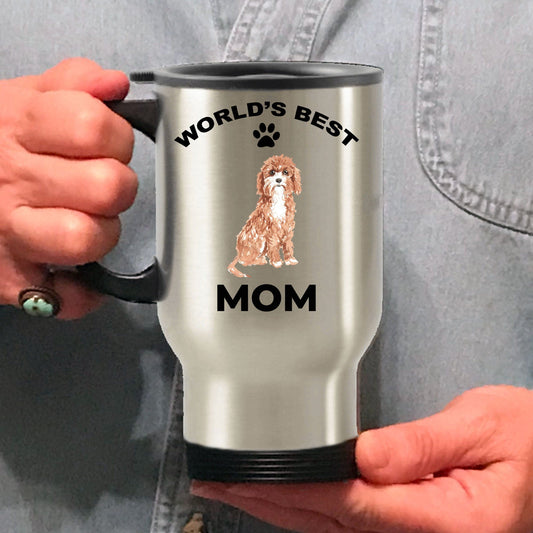 Cavapoo Best Mom Travel Mug