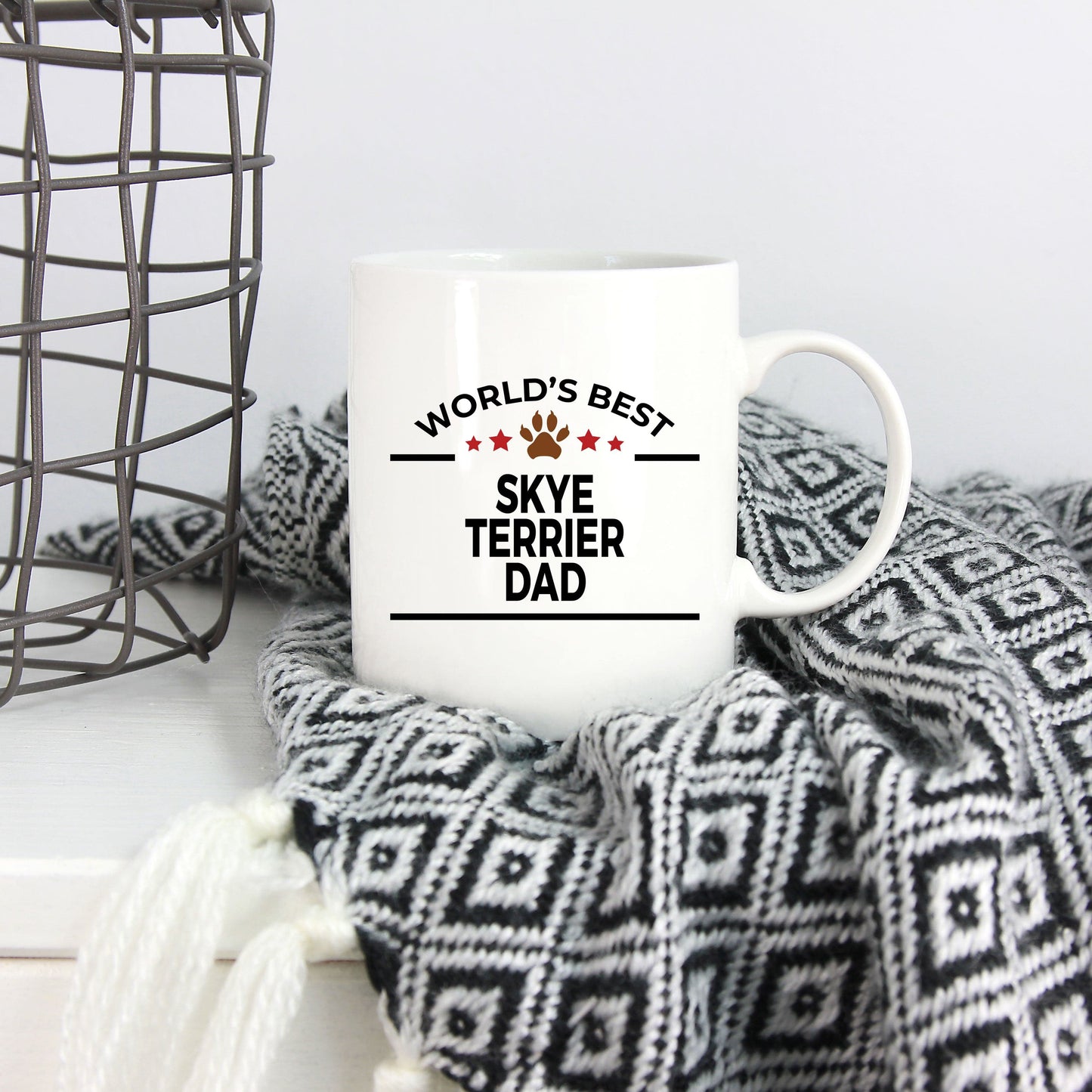 Skye Terrier Dog Dad Coffee Mug