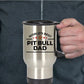 Pit Bull Dog Dad Travel Coffee Mug