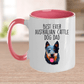 Best Ever Australian Cattle Dog Dad Ceramic Coffee Mug