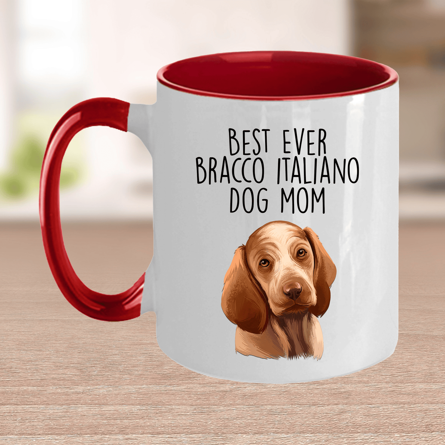 Bracco Italiano Best Ever Dog Mom Ceramic Coffee Mug