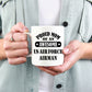 US Air Force Airman Proud Mom Coffee Mug