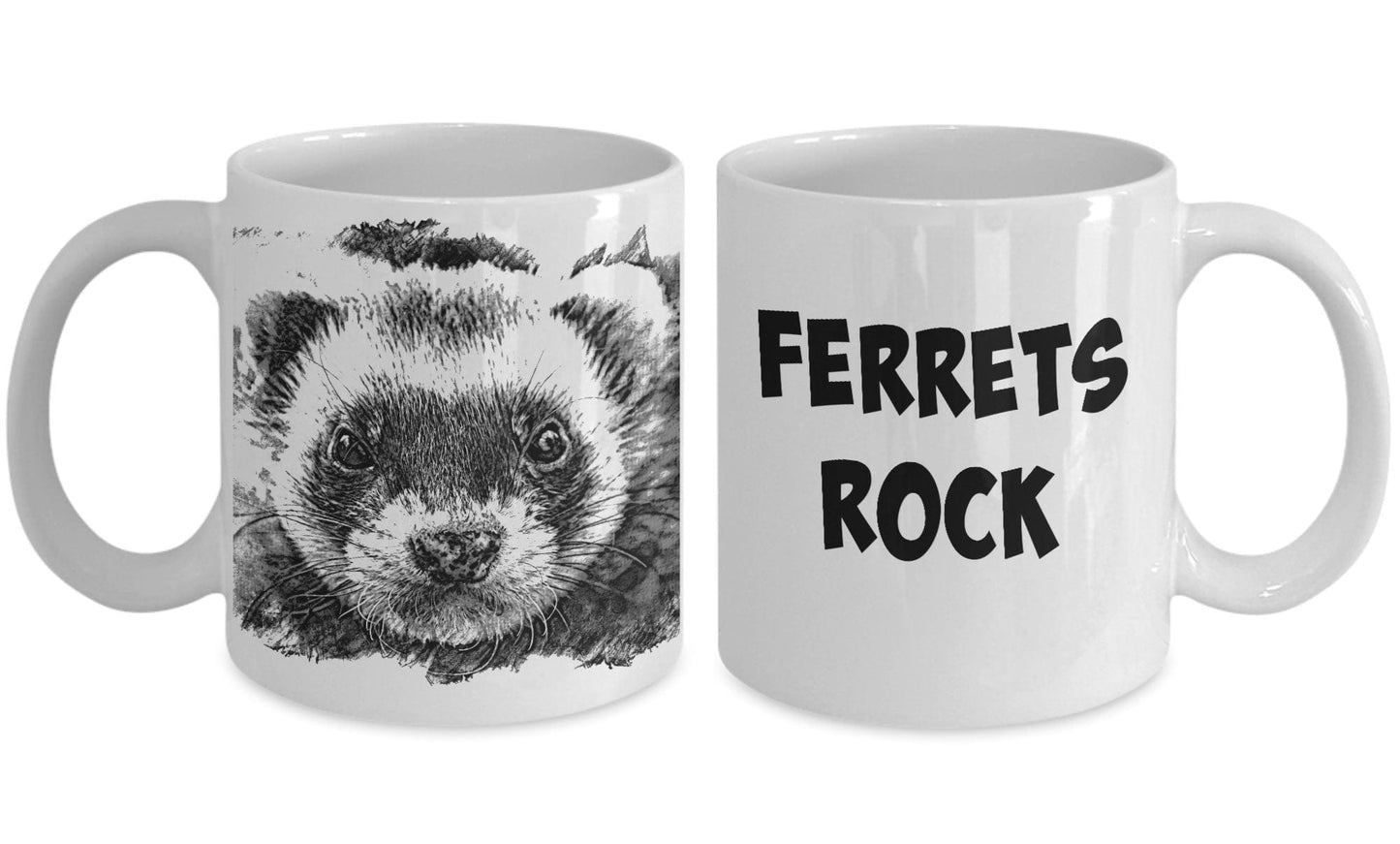Ferrets Rock Pet Lover Coffee Mug