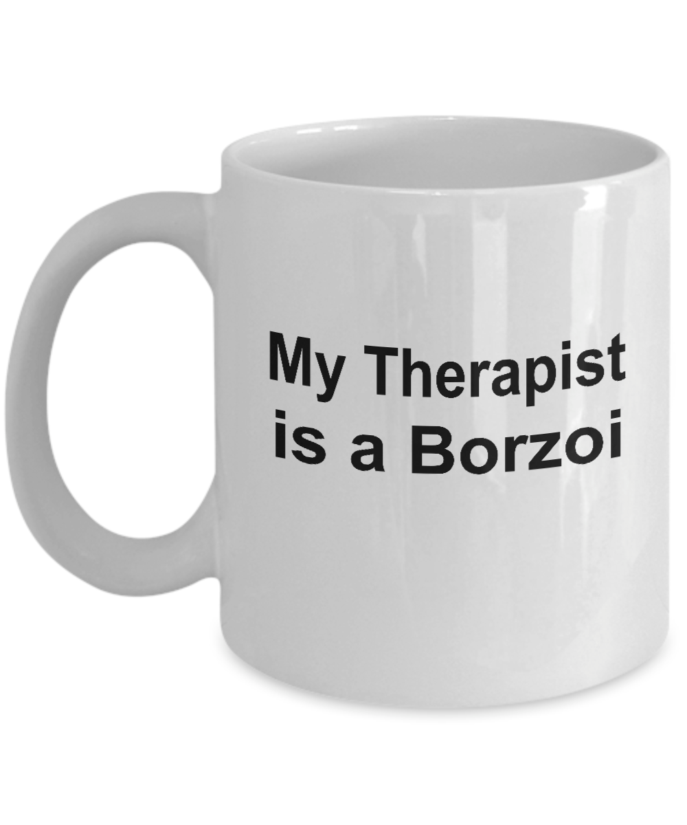 Borzoi Dog Therapist Coffee Mug