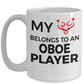 Oboe Player Mug - My Heart Belongs To An Oboe Player