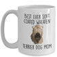 Best Ever Soft Coated Wheaten Terrier Dog Mom Ceramic Coffee Mug