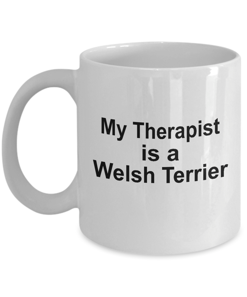 Welsh Terrier Dog Therapist Coffee Mug