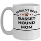 Basset Hound Dog Mom Coffee Mug