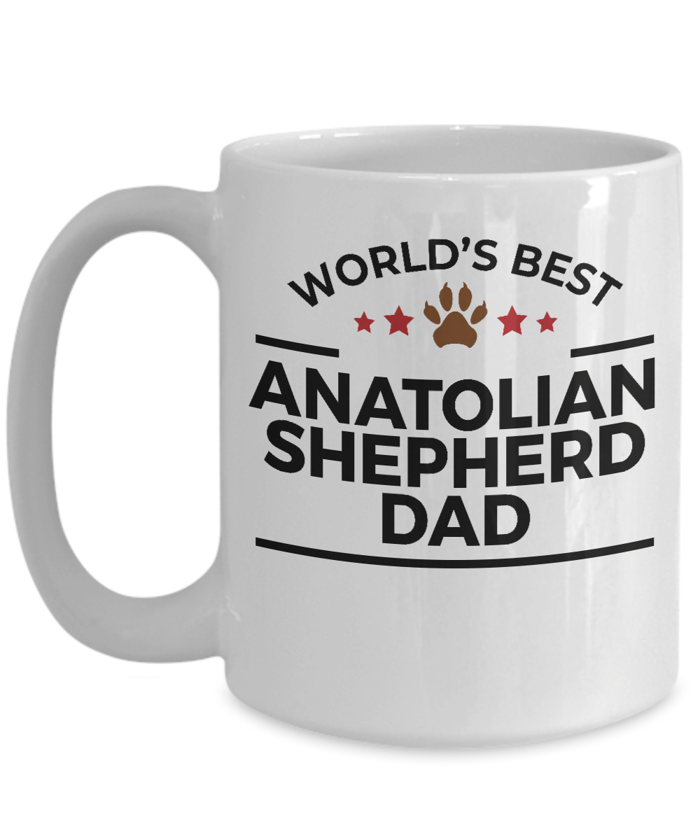 Anatolian Shepherd Dog Best Dad Coffee Mug