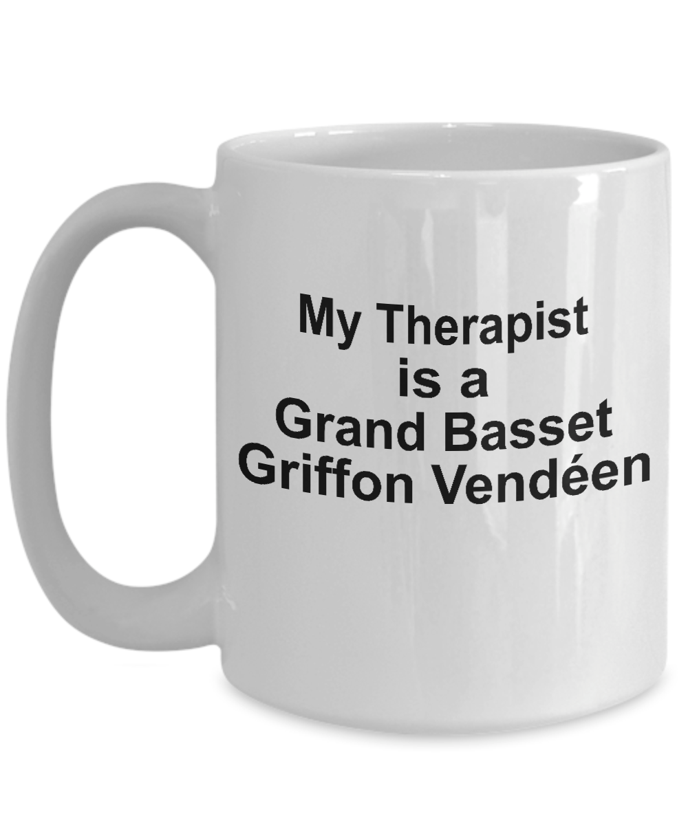 Grand Basset Griffon Vendéen Dog Therapist Coffee Mug