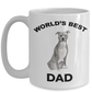 American Staffordshire Terrier Best Dog Dad Coffee Mug