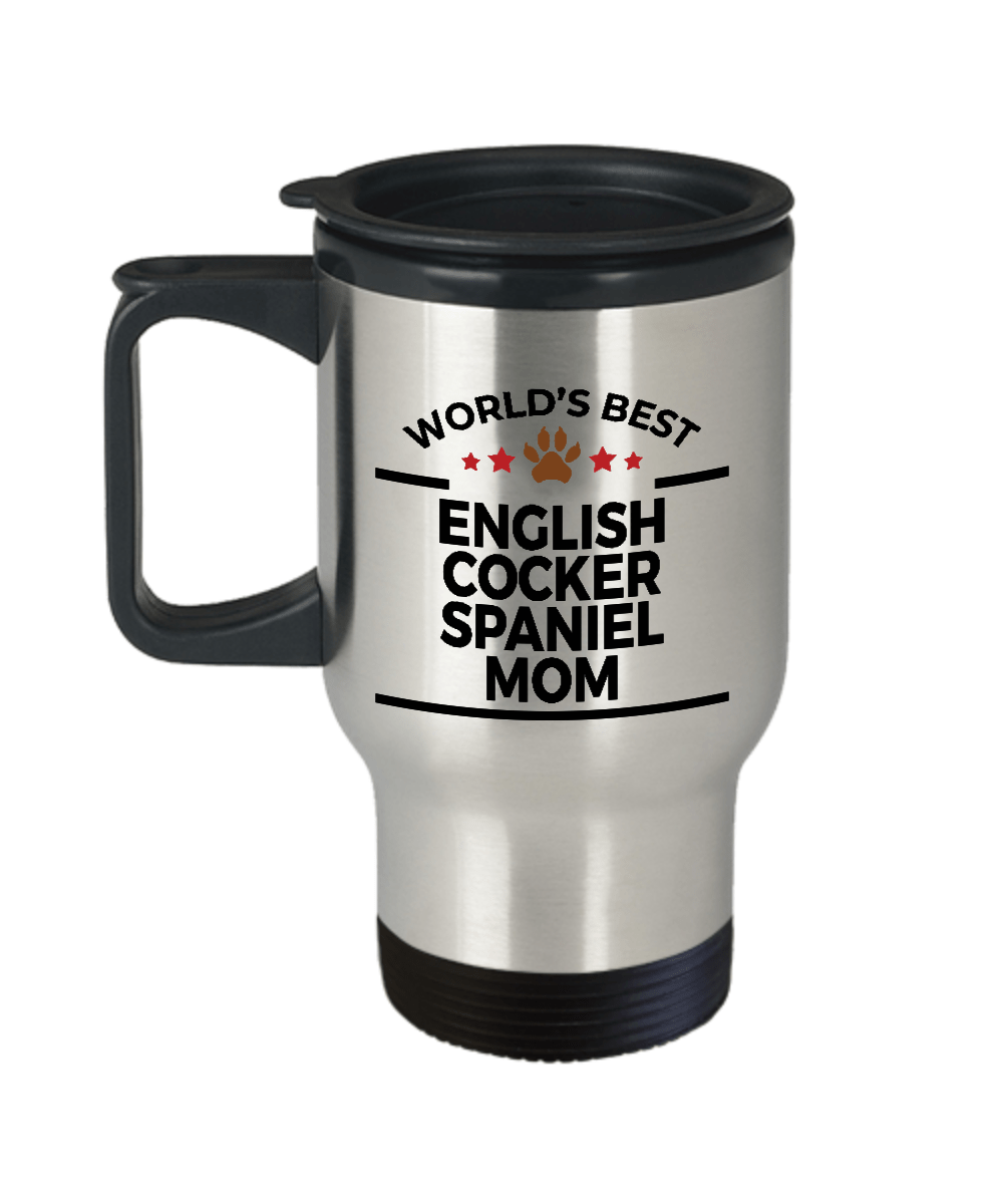 English Cocker Spaniel Dog Mom Travel Mug