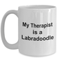 Labradoodle Dog Therapist Coffee Mug