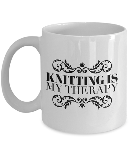 Funny Knitting Coffee Mug