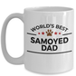 Samoyed Dog Dad Coffee Mug