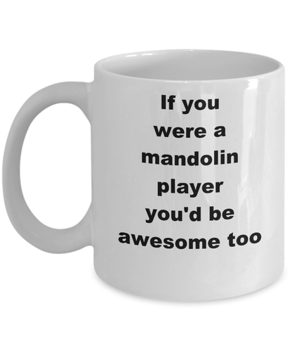 Mandolin Player Coffee Mug