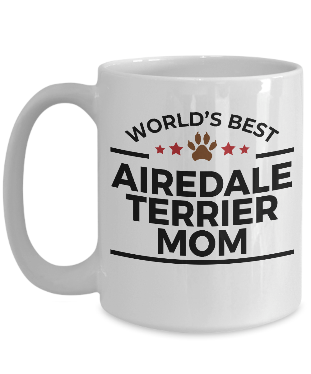 Airedale Terrier Dog Mom Coffee Mug