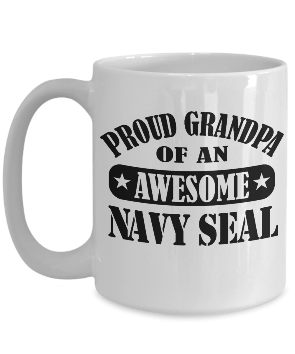 Navy Seal Grandpa Coffee Mug