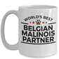 Belgian Malinois Dog Best Partner Police Canine Officer Coffee Mug