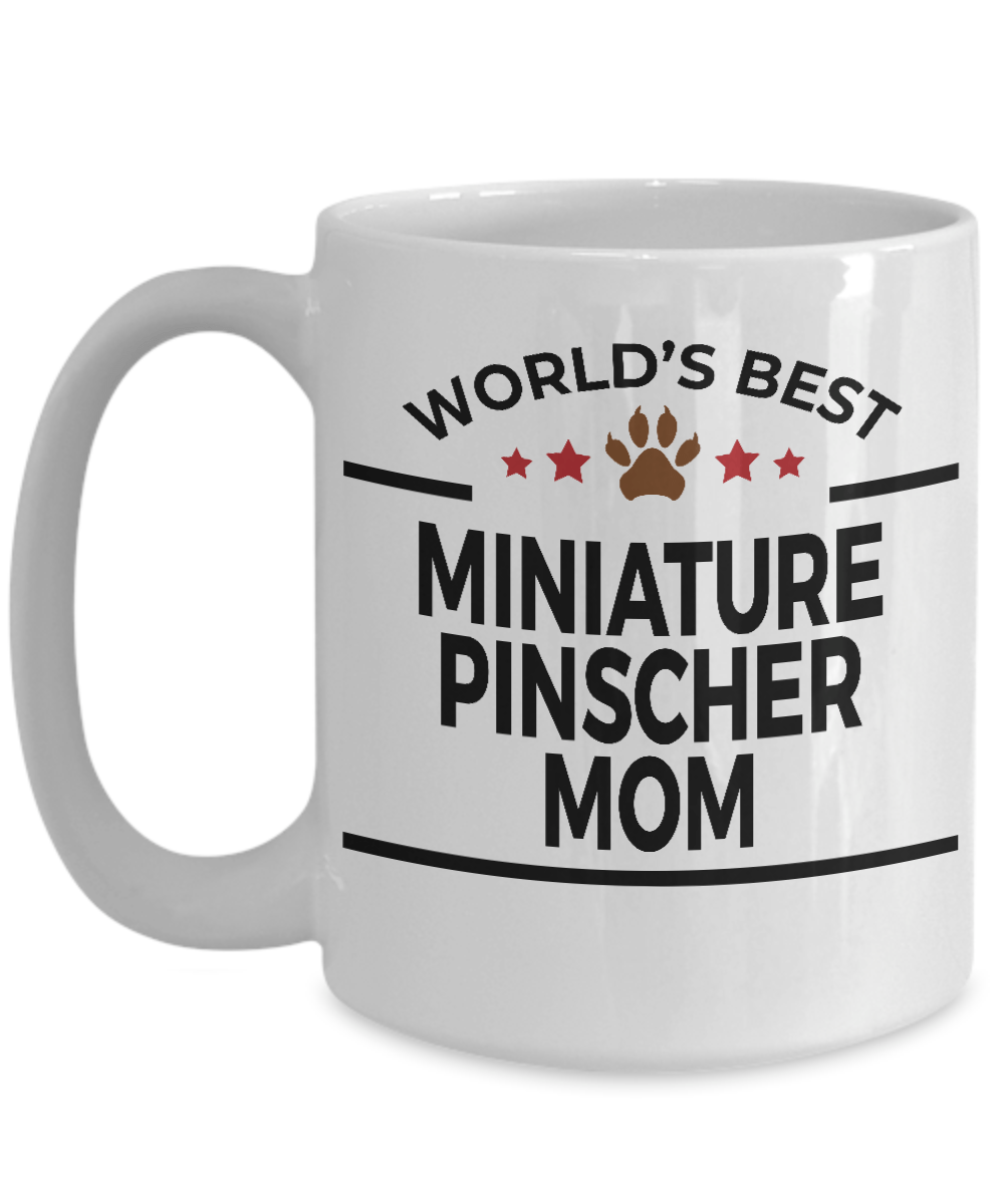 Miniature Pinscher Dog Mom Coffee Mug