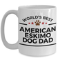 American Eskimo Dog Dad Coffee Mug