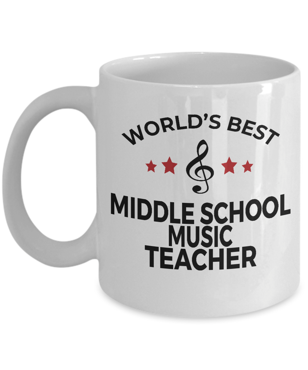 Middle School Music Teacher Mug