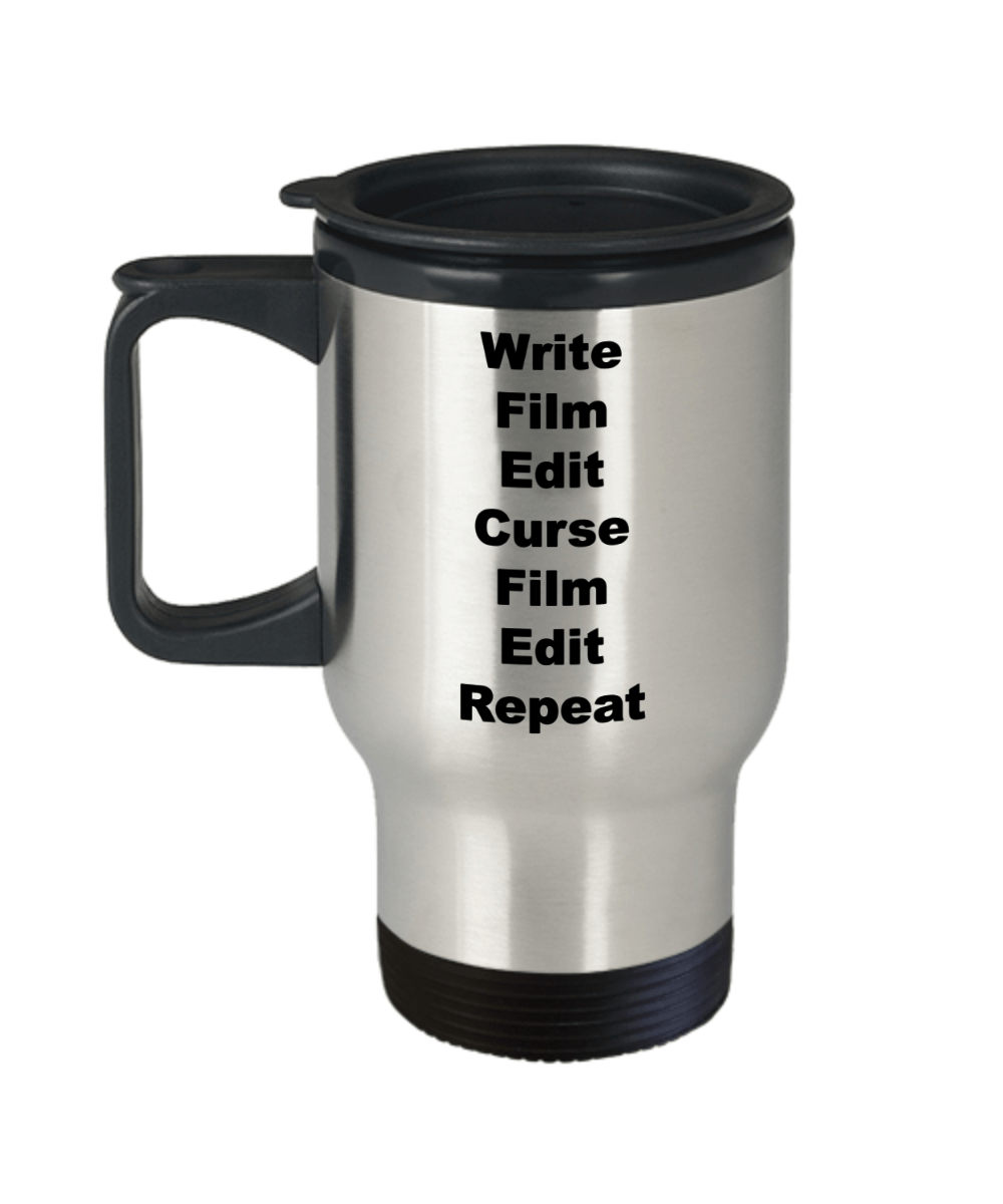 Film Writer Editor Producer Funny Travel Mug