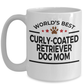 Curly-Coated Retriever Dog Mom Coffee Mug