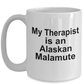 Alaskan Malamute Dog Therapist Coffee Mug