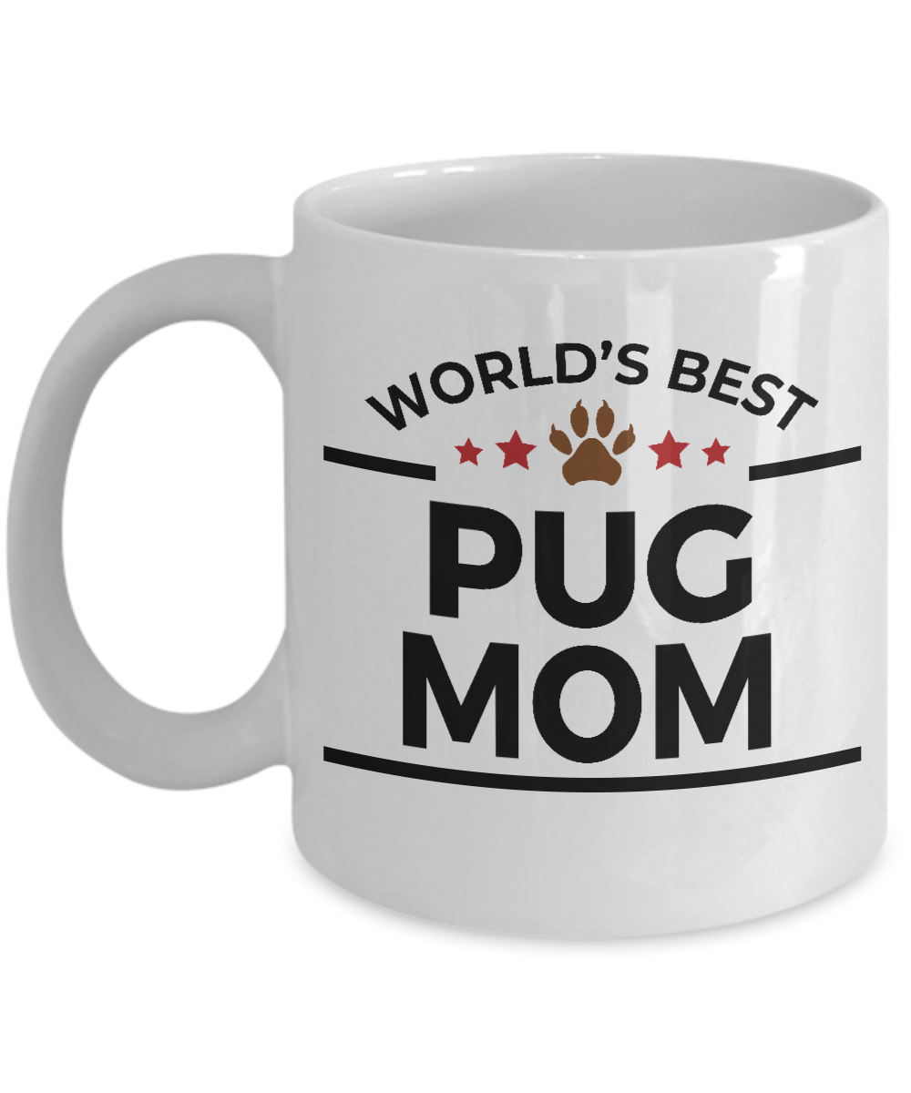 Pug Dog Mom Coffee Mug