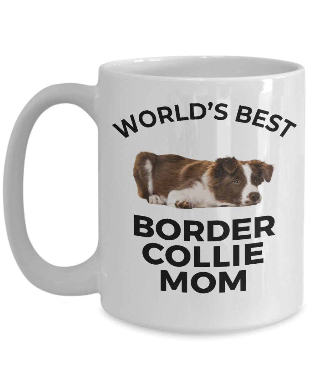 Border Collie Puppy Dog Mom Coffee Mug