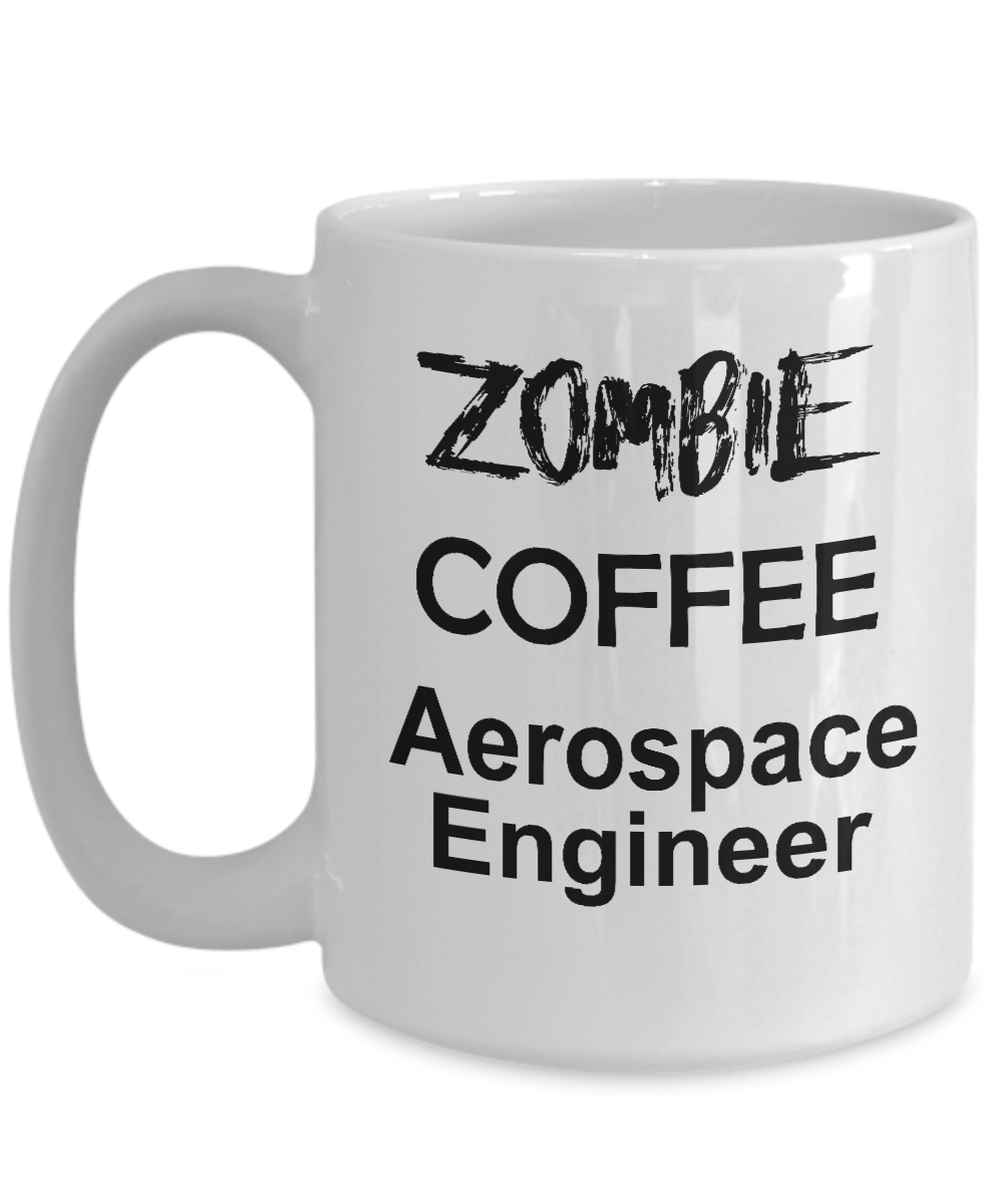 Aerospace Engineer Zombie Coffee Mug