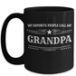 Grandpa Black Coffee Mug - Father's Day Gift