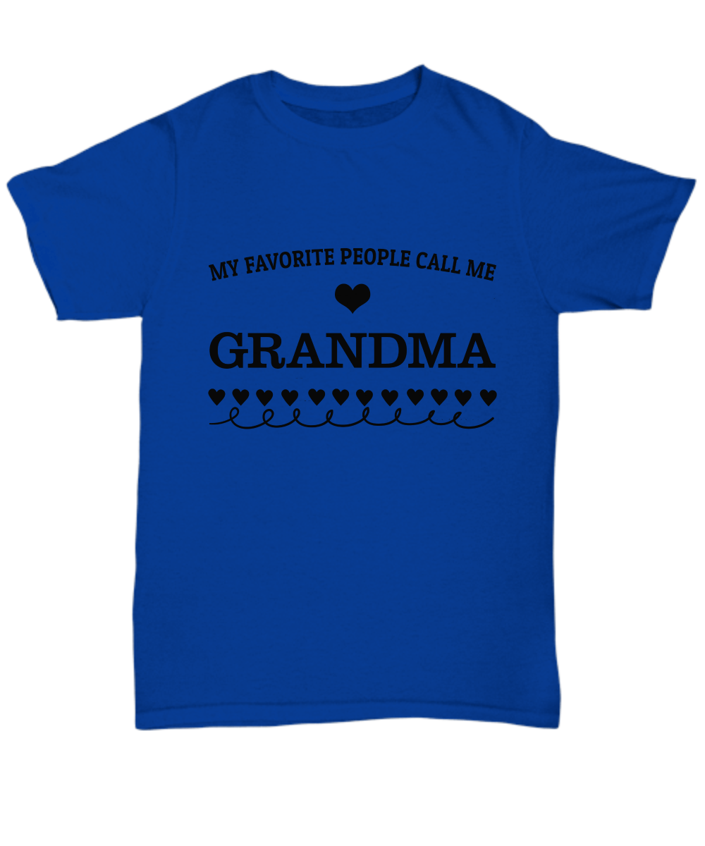 Grandma Unisex Tee Shirt