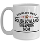 Polish Lowland Sheepdog Dog Mom Coffee Mug