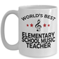 Elementary School Music Teacher Mug