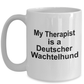 Deutscher Wachtelhund Dog Owner Lover Funny Gift Therapist White Ceramic Coffee Mug