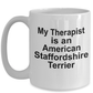 American Staffordshire Terrier Dog Therapist Coffee Mug