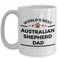 Australian Shepherd Dog Dad Mug
