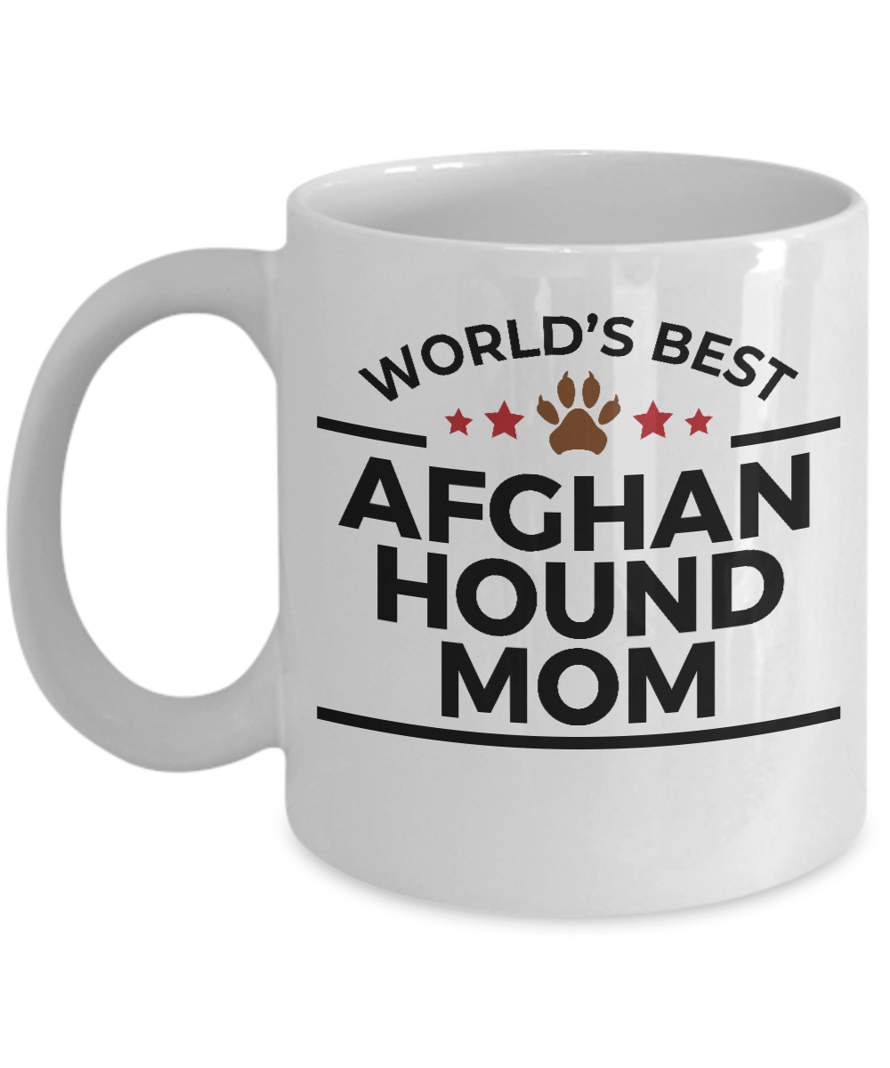 Afghan Hound Dog Mom Coffee Mug
