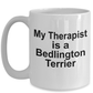 Bedlington Terrier Dog Therapist Coffee Mug