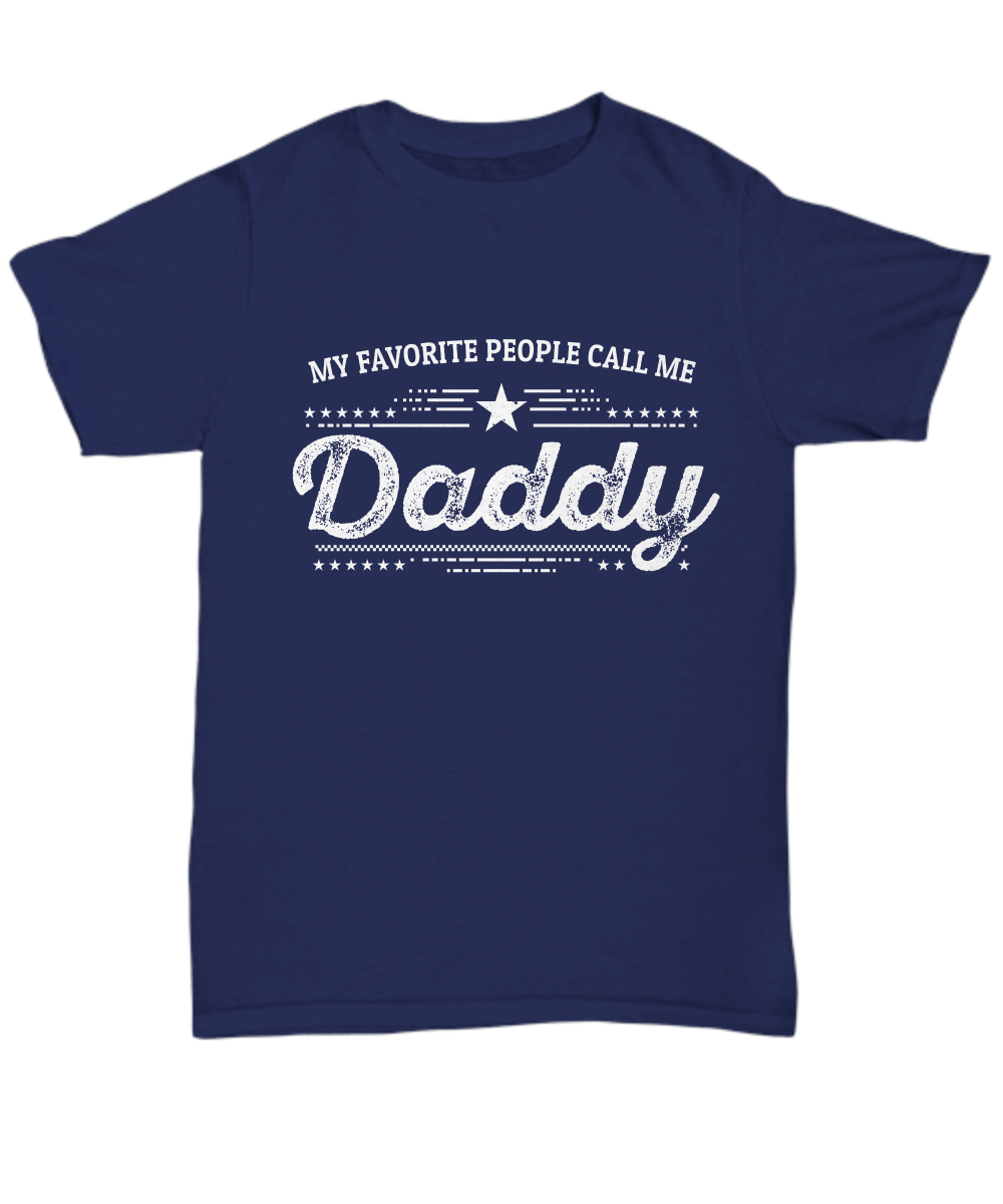 Daddy Unisex Tee Shirt - Gift for Father's Day