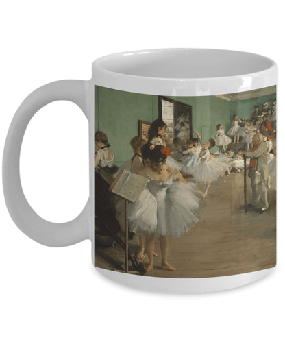 Ballet Mom White Ceramic Coffee Mugs