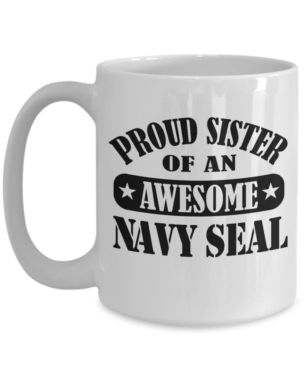 Navy Seal Sister Coffee Mug