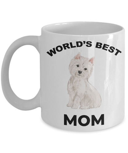 West Highland Terrier Best Mom Coffee Mug