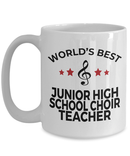 Junior High School Choir Teacher Mug