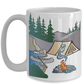 I Love Camping White Ceramic Mug