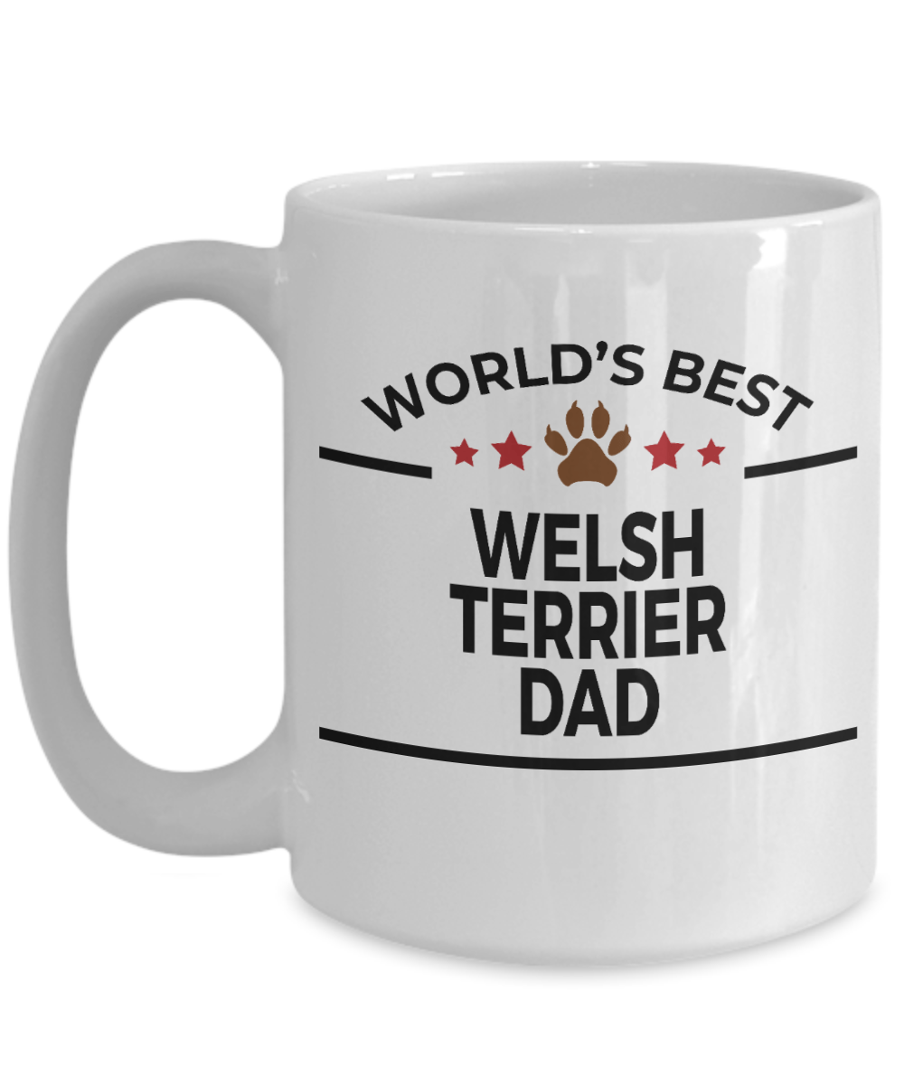 Welsh Terrier Dog Dad Coffee Mug