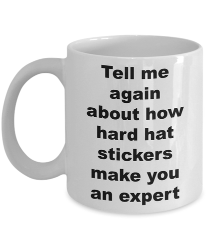 Construction worker gift -  funny coffee mug