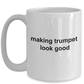 Trumpet Player Coffee Mug Makes a Great Musician Gift
